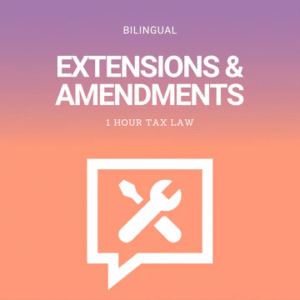Bilingual Extensions and Amendments