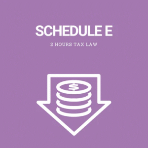 Schedule E and Capital Gains and Losses